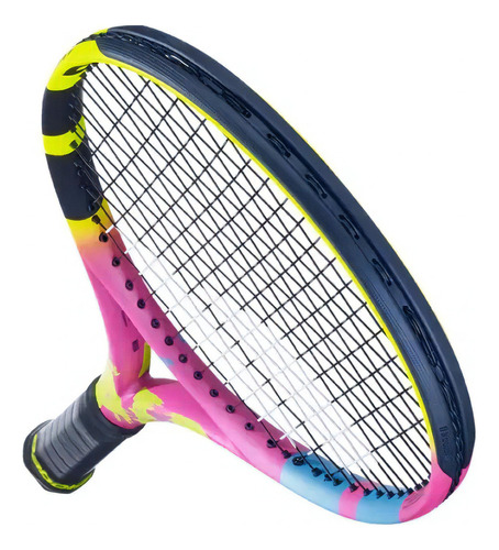 Babolat Pure Aero Origin Rafa raquete de tênis amarelo/rosa 4 3/8