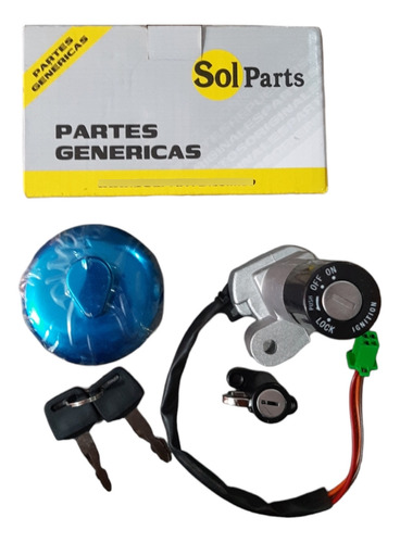 Kit Switchera Completa Gn125nova Moto Suzuki Original Solpar