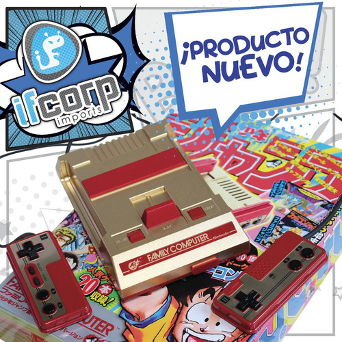 Nintendo Famicom Gold Edition Shonen Jump 50th Aniversary