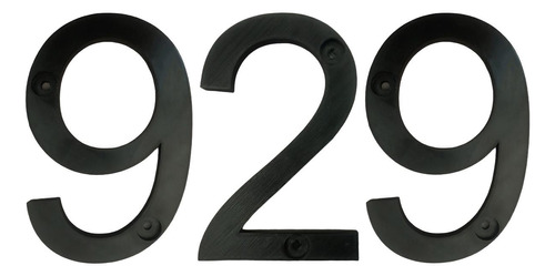Números 3d Residencias, Mxgnb-929, Número 929, 17.7cm Altura