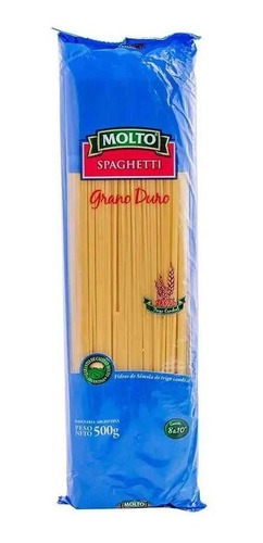 Fideos Molto Spaghetti 500 Grs X 2 Unidades