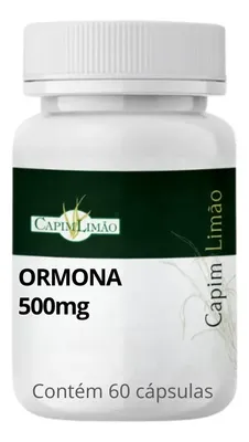 Ormona 500mg 60 Cápsulas Sabor Sem sabor