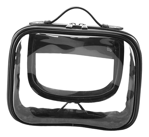 Estuche De Cosméticos Transparente Con Múltiples