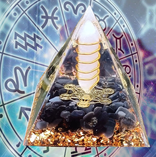 Chakra De Orgón, Cristal Blanco, Pirámide Orgónica, Reiki