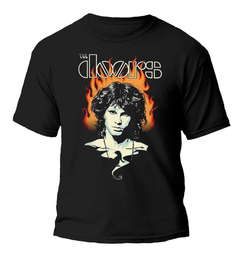 Remera The Doors Jim Morrison 100% Algodón 20/1 Premium