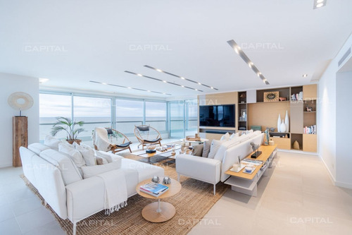 Imagen 4 de 30 de Venta De Increíble Departamento Unificado En Torre Premiun De Playa Brava - Punta Del Este Brava