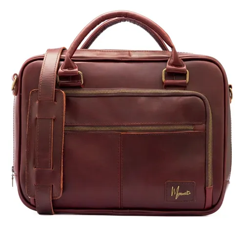 Portafolio Hombre Laptop Malet n Cuero Moderno Ejecutivo