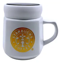 Comprar Taza Mugs Pocillo Ceramica Cafe Tapa Con Espejo Color Blanco