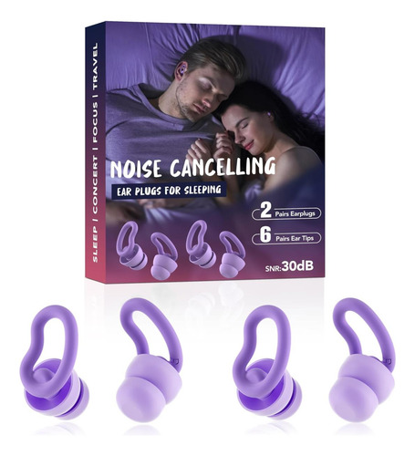 Tapones Para Los Oídos Con Cancelación De Ruido Para Dormir: