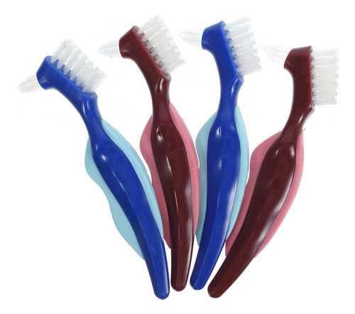 Cepillo De Dientes Para Dentaduras Postizas Para Ancianos, 4