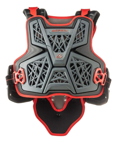 Protector Peto Jump Mx Gris/negro/rojo      