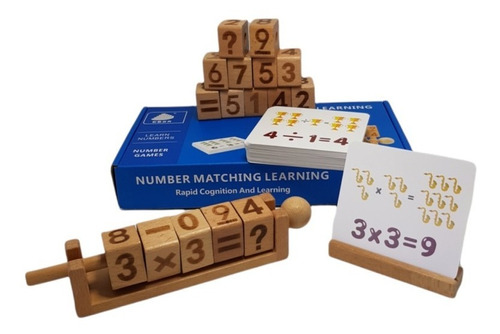 Juego Didáctico Números Operaciones Matemáticas Educativo 