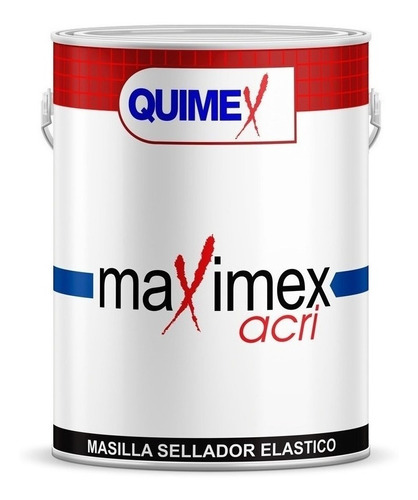 Masilla Masimex Acri Sellador De Fisuras 1 Kg Quimex Pintura