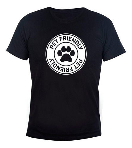 Remera Algodón Unisex Pet Friendly