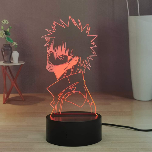 Laysinly Anime My Hero Academia Luz Noche 3d Figura Manga &