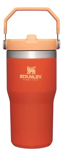 Vaso Termico Stanley Flip Straw Tumbler 600ml Naranja