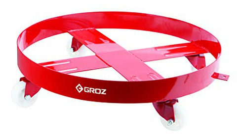 Groz Heavy Duty 55-gallon Drum Dolly | 900-pound Capacity | 