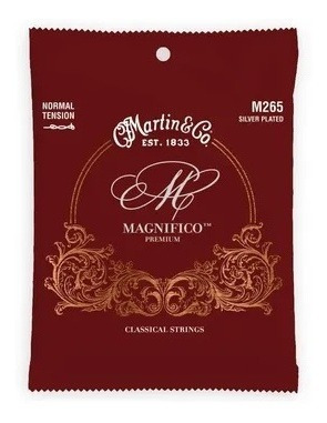 Encordado Cuerdas Guitarra Clasica Martin & Co M265 Tension 