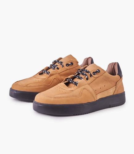 Imagen 2 de 4 de Zapatilla Dover Hombre Cuero Boating Urbana
