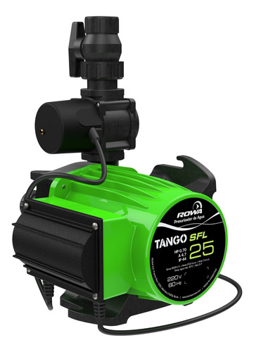 Pressurizador Rowa Tango Sfl 25 220v - Até 4 Banheiros