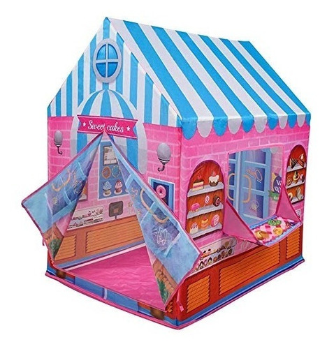 Carpa Casita De Postre Armable - Tienda De Juegos Para Niñas