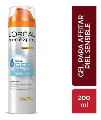 Gel Afeitar Hydra Sensitive 200 Ml Men Expert L'oréal