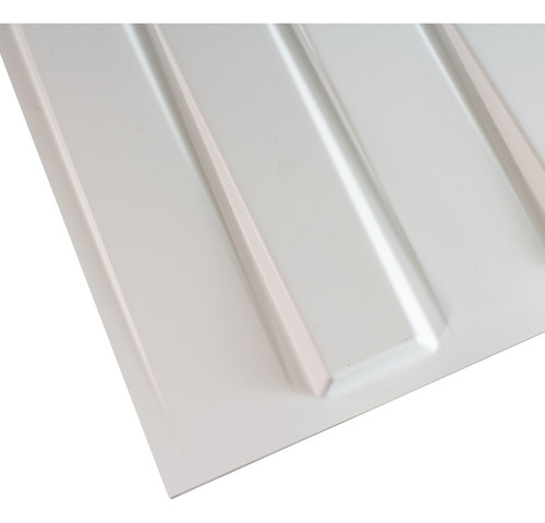 Panel Decorativo 3d Pvc Pared Bladet Blanco Decoform 8m2