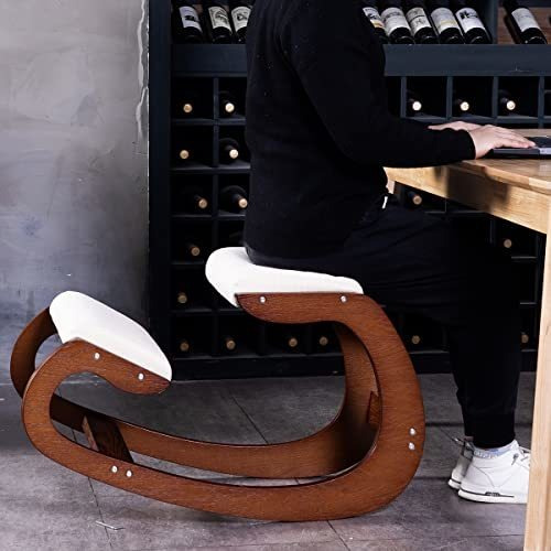 Imagen 7 de 8 de Ghsunter Silla Ergonómica De Rodillas, Silla De Rodilla Mec