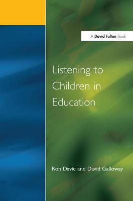 Libro Listening To Children In Education - Davie, Ronald