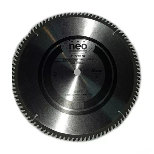 Disco Widia Corte Aluminio 12 -305mm. 100 Dientes Neo As7210