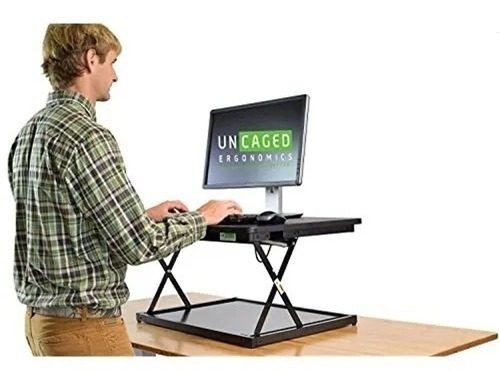 Soporte De Mesa Para Computador Altura Ajustable Escritorio