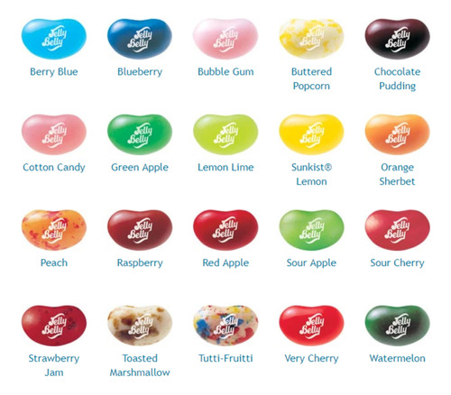 Jelly Beans - Paquete Individual Surtido De Caramelos De Rel