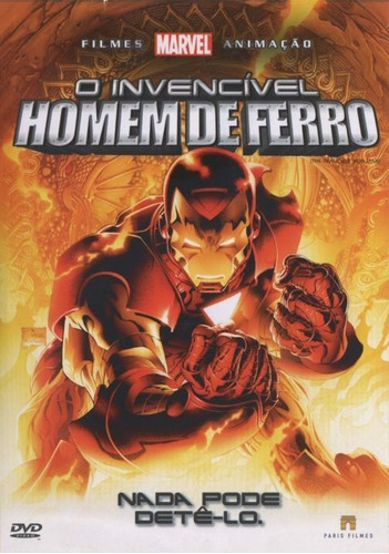 O Invencível Homem De Ferro - Dvd - Desenho Animado