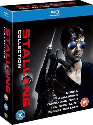 Blu-ray Stallone Collection - Dublado - 5 Filmes Lacrado