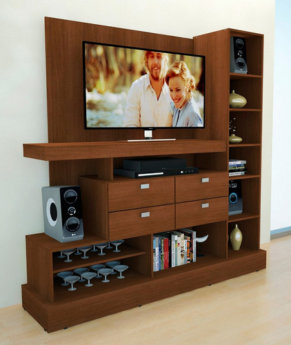 Modular Tv Mesa Rack Mueble Moderno Living Smart Tv Cajones
