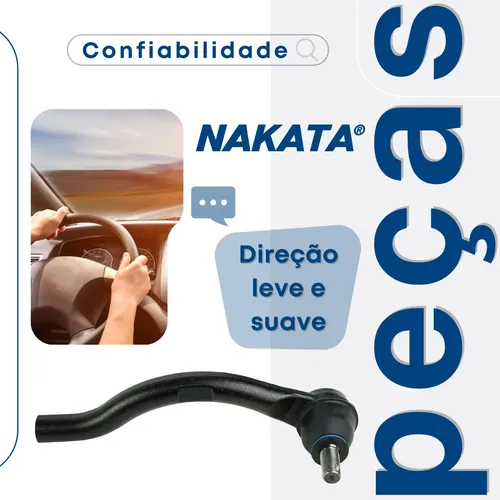 Terminal De Direção Dianteiro Honda Civic 1.8 2012 A 2016