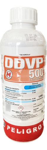 Ddvp 500 Agricola 950 Ml Gorgojo, Palomilla, Araña De Harina