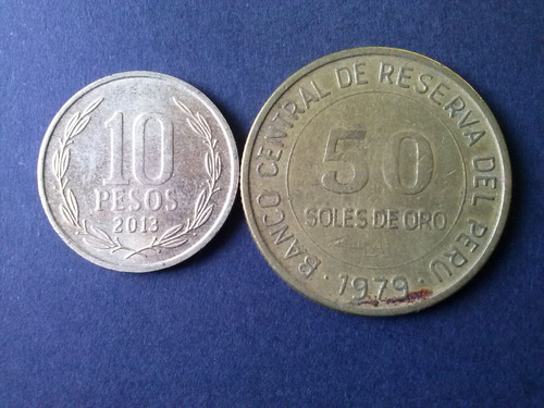 Moneda Perú 50 Soles De Oro Bronce 1979 (c20)