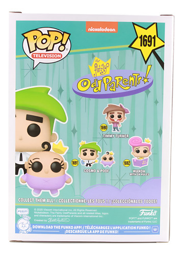 Funko Pop! Cosmo & Poof #1691 The Fairly Oddparents