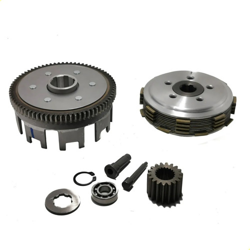 Clutch Completo Centro De Embrague Italika Dm 125 Premium 