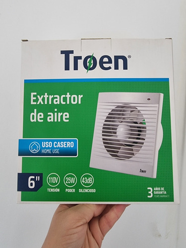 Extractor De Aire 6  De Lujo Troen