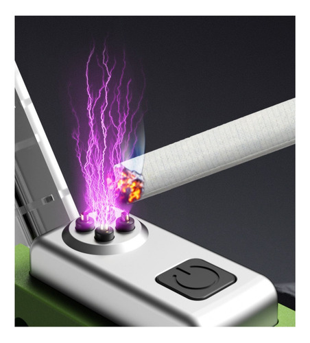 Linterna De Cabeza Con Sensor Y Encendedor Recargable