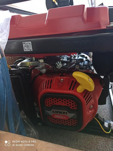 Planta Generador Loncin Lc-6500as 6.5 Kva 110/220v Gasolina.