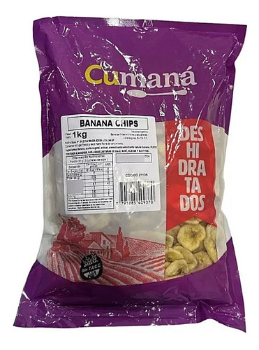 Chips De Banana Cumana X150gr