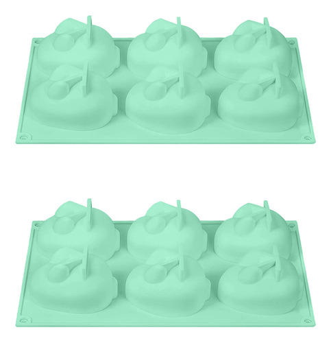 Moldes De Silicona Para Tarta De Chocolate Con Conejito De P