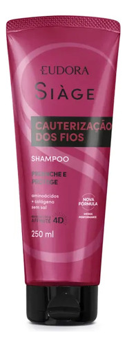 Combo Siàge Cauterização Dos Fios: Shampoo+máscara Capilar