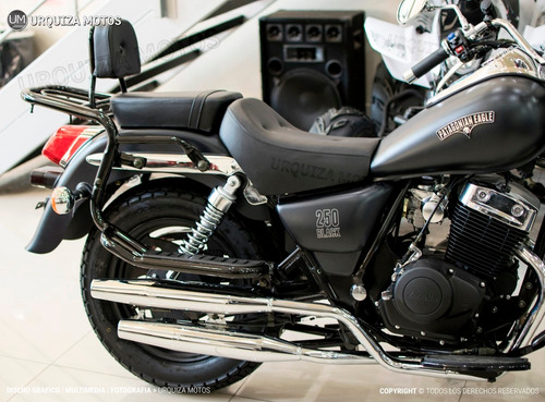 Zanella Patagonian 250 Black Chopper Custom Moto 0km