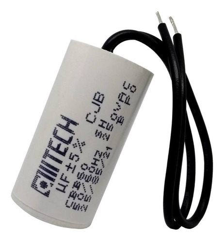 Imagem 1 de 1 de 2 Unids Capacitor Partida 20uf X 250vac Fio Cbb60 25/85/21