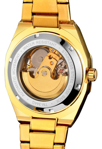 Reloj Mecánico Automático Forsining 344d Skeleton Gift Para