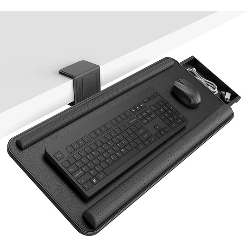 Klearlook - Bandeja De Teclado Giratoria De Altura Ajustable